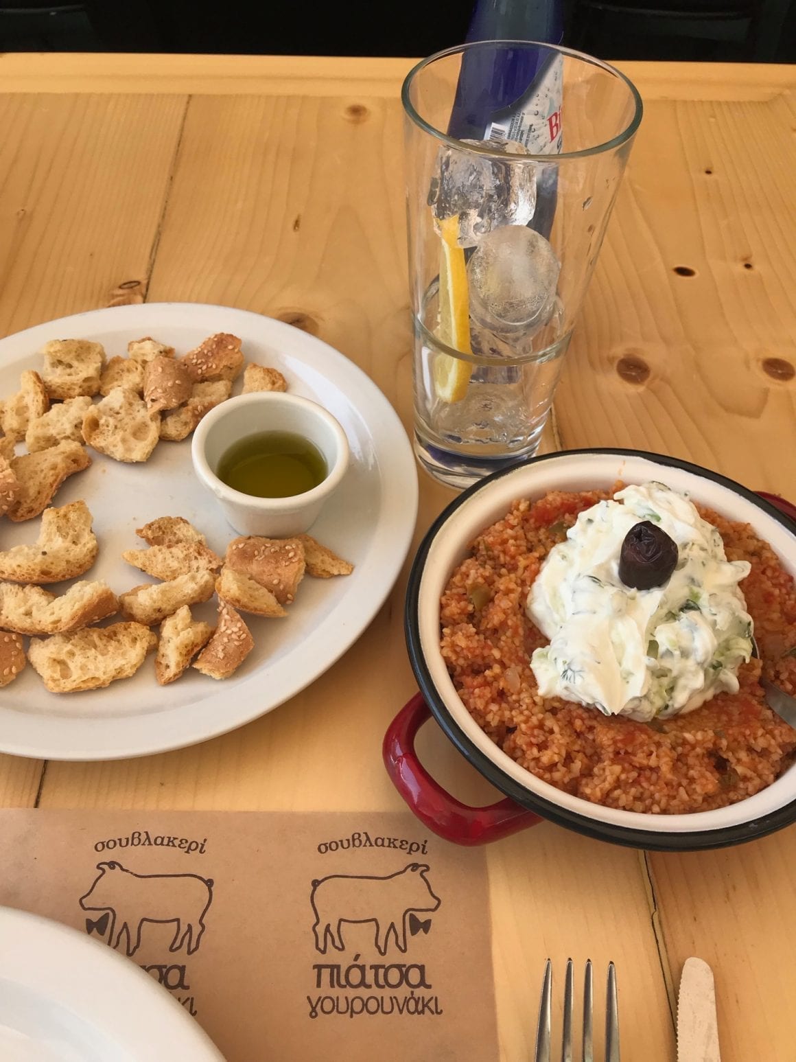 Souvlaki nomnomness in Nicosia