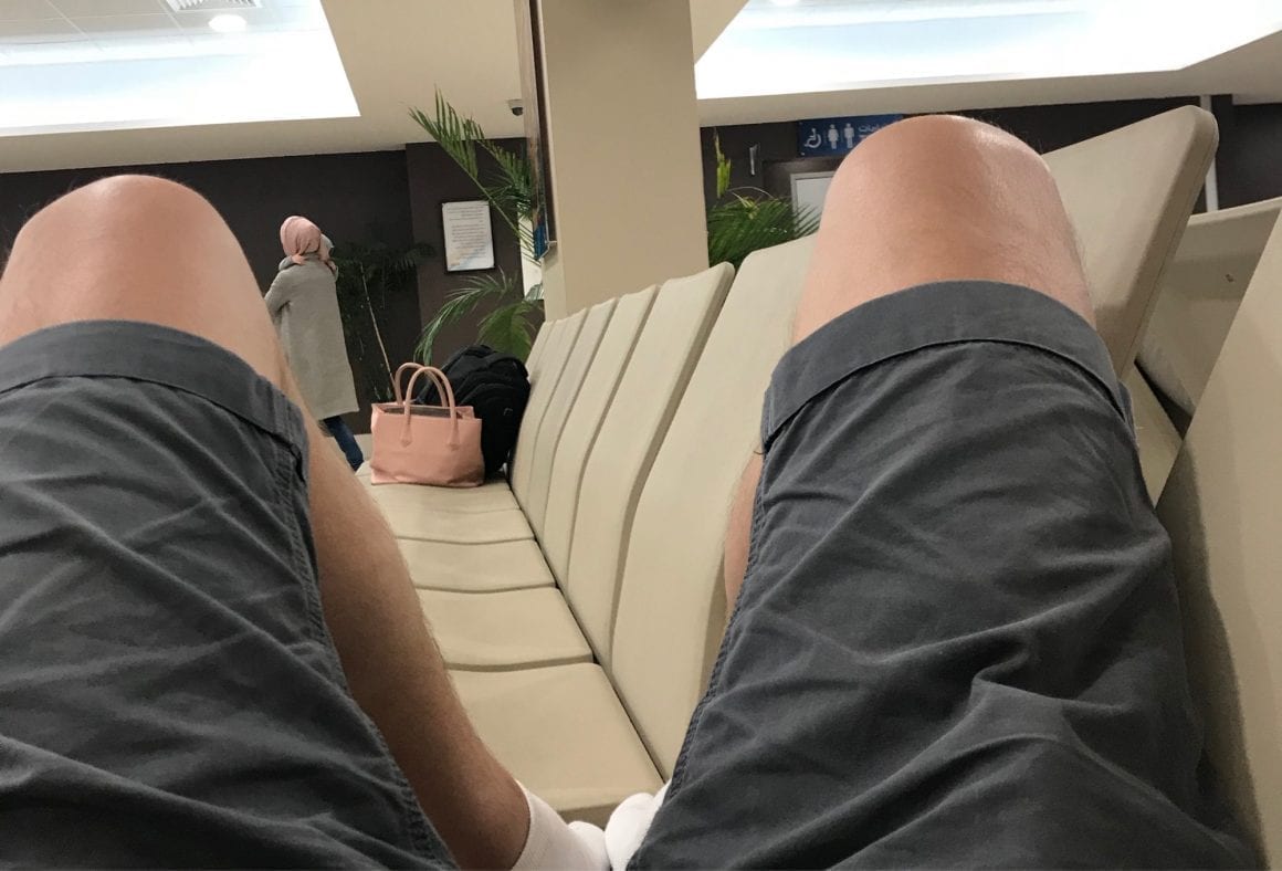 Spending the night at Aqaba airport