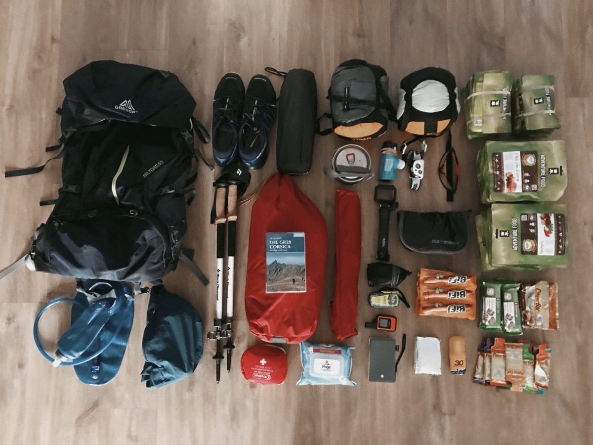 hiking gear necessities