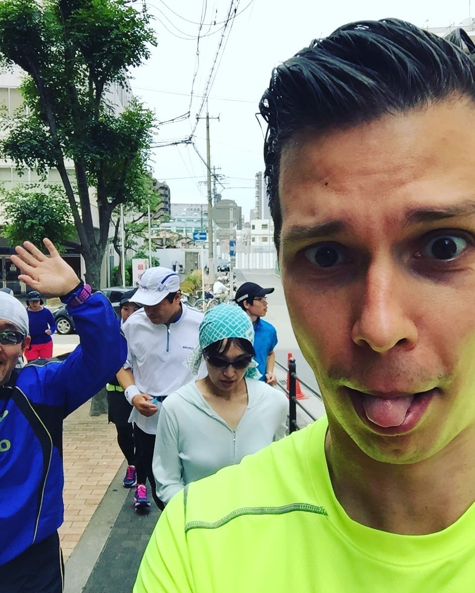 Running Osaka with the locals