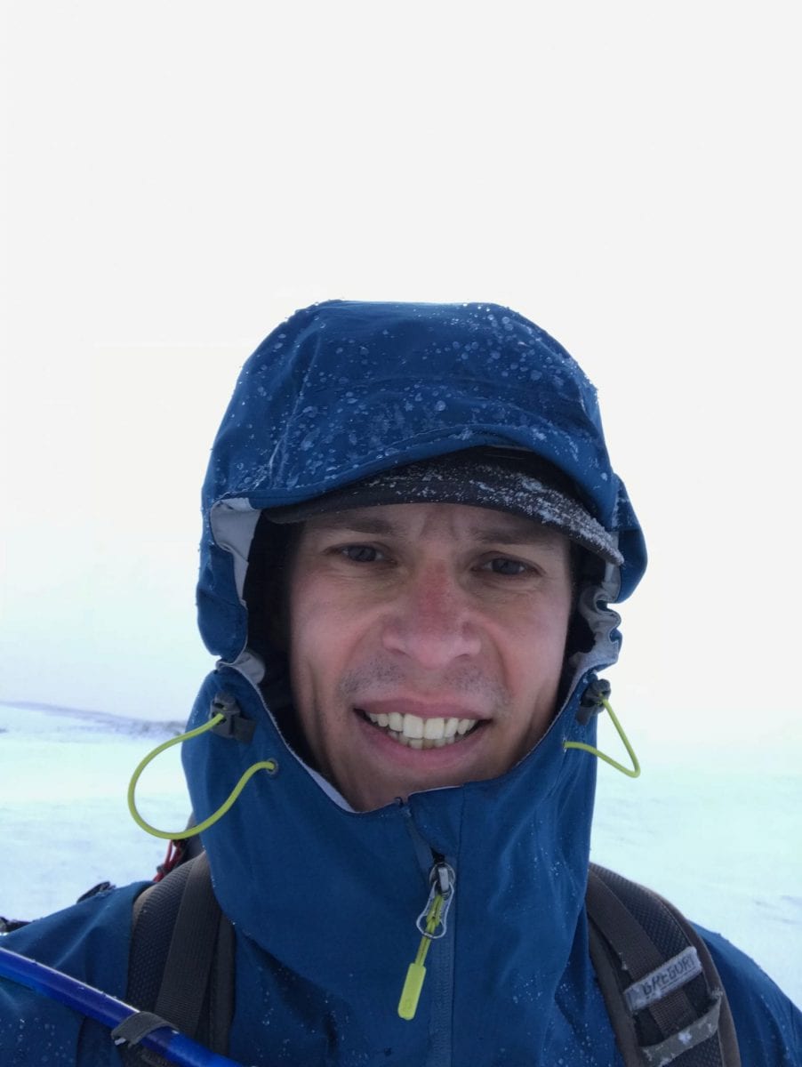 Snow on Laugavegur trail