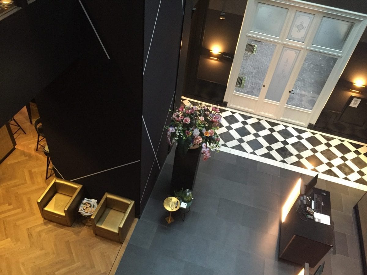 Hotel Nassau in Breda lobby