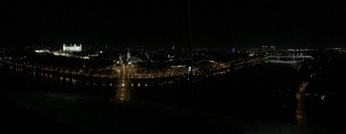 Bratislava by night