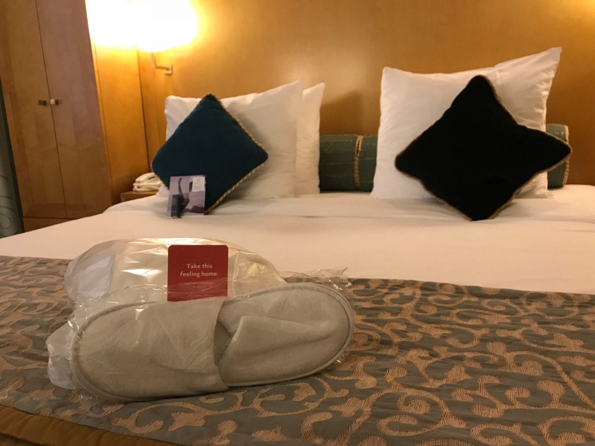 Crown Plaza - room on Executive floor