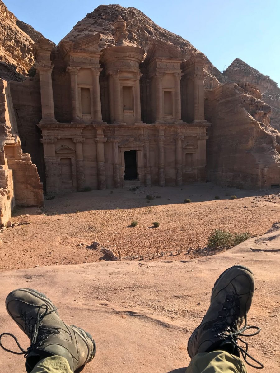 Jordan Trail - arrived in Petra