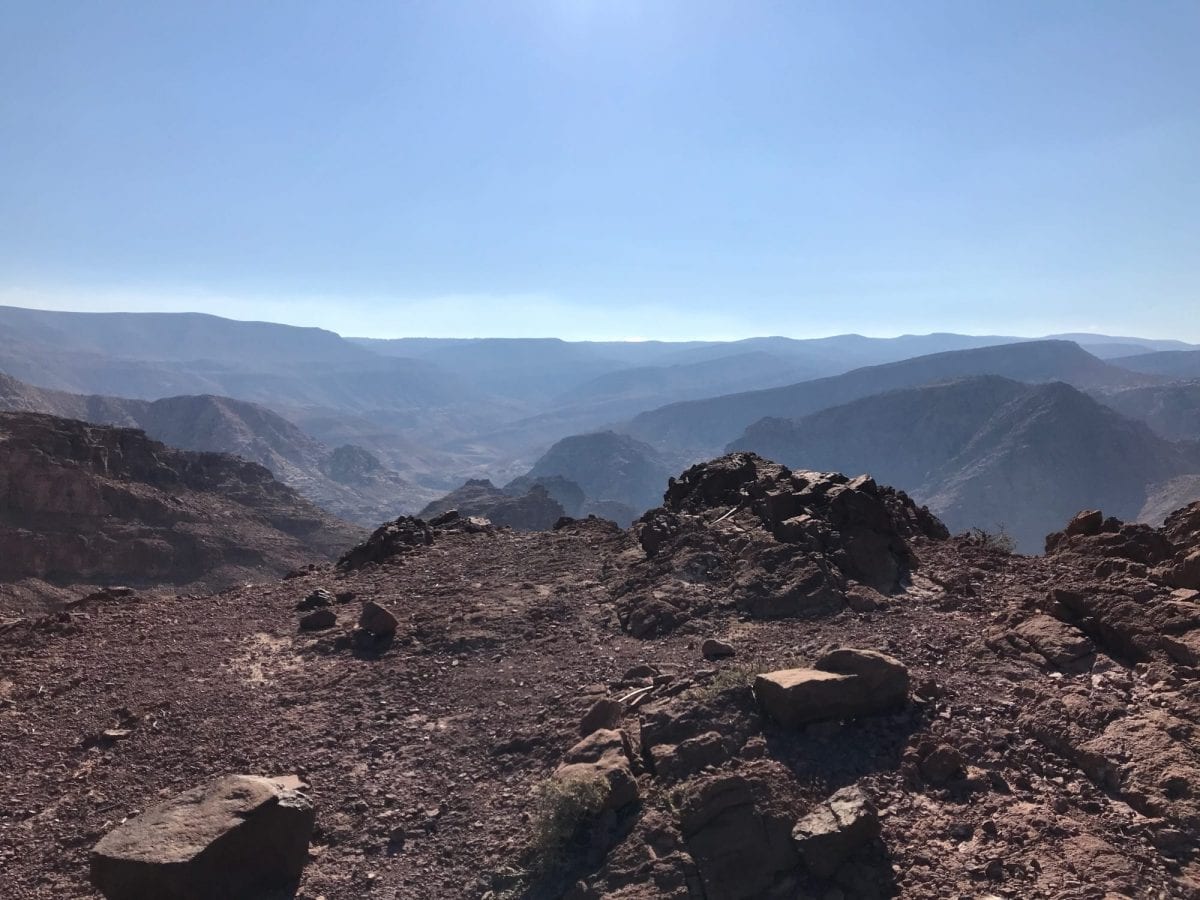 Jordan Trail view