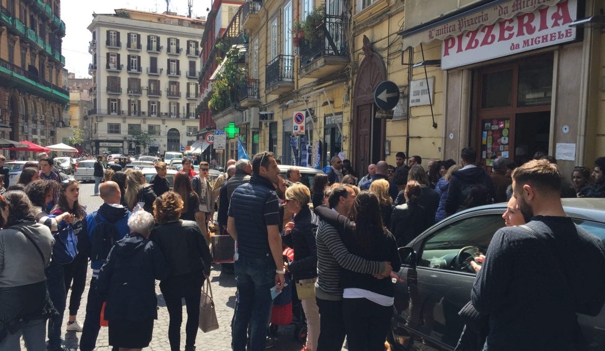 Pizza Da Michele in Naples