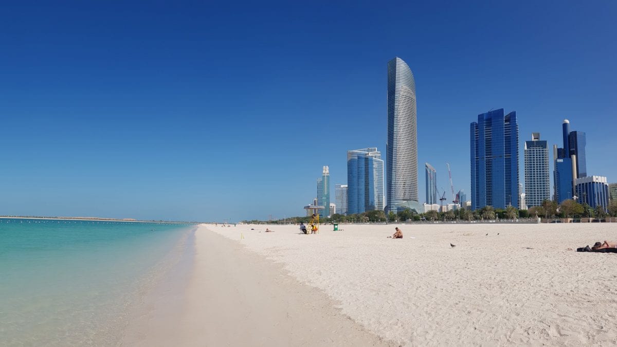 Run at Corniche beach