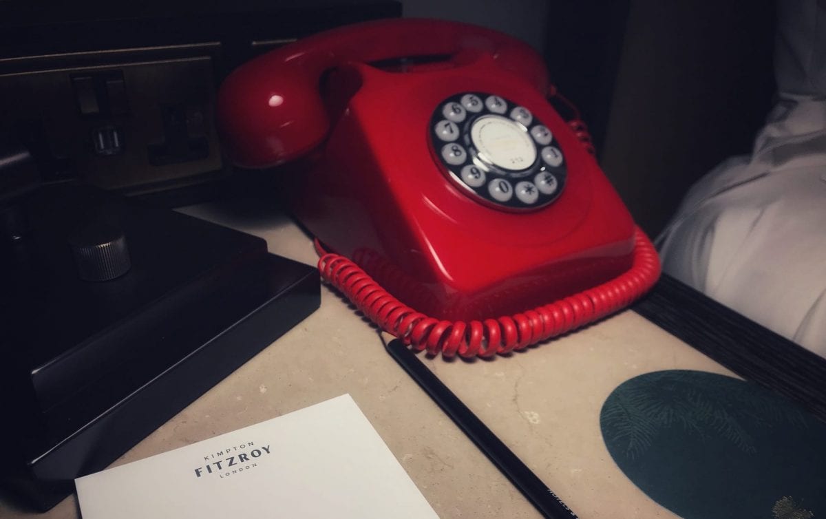 Kimpton red phone