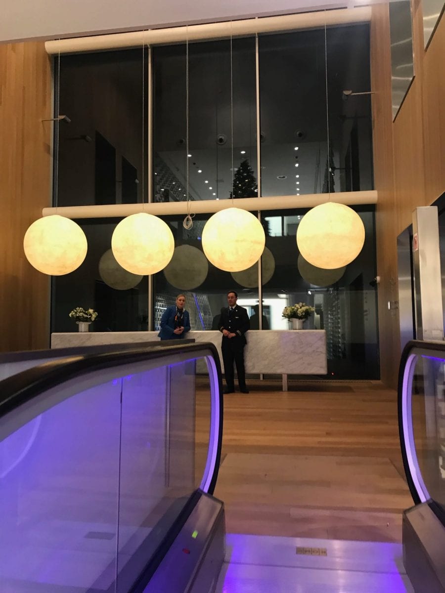 KLM Lounge Entrance