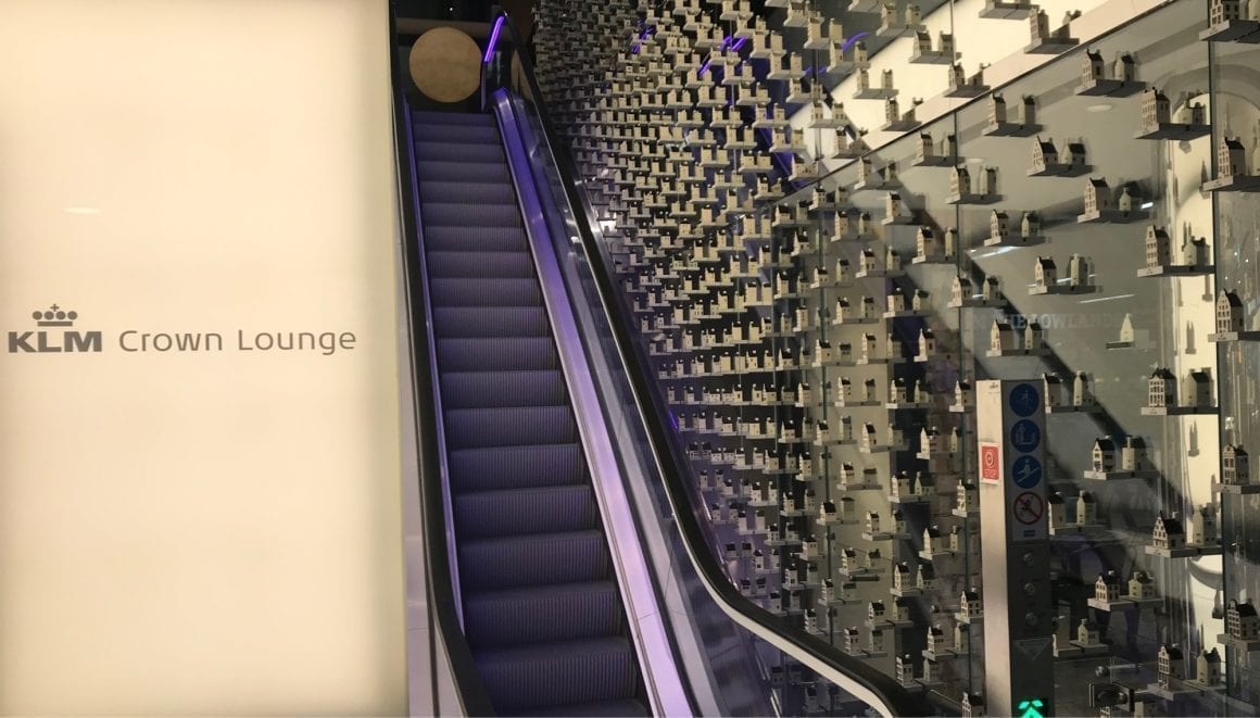 KLM Lounge Entrance