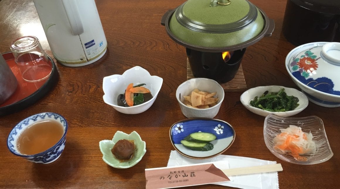 Kumano Kodo Great food