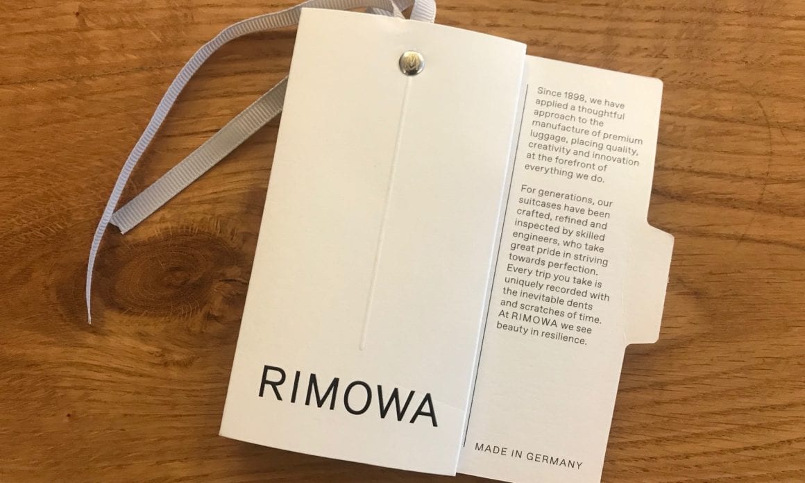 Rimowa: why I paid 800 euros for a suitcase that is easily dented » Omakase