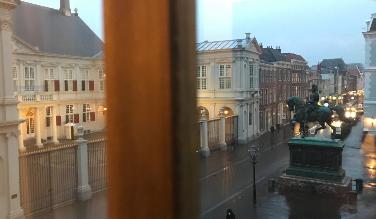Hotel Indigo The Hague - Palace Noordeinde: view from my window