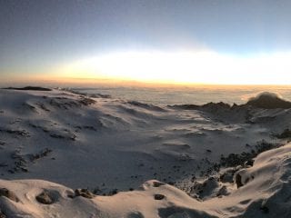 Kilimanjaro view from Stella Point