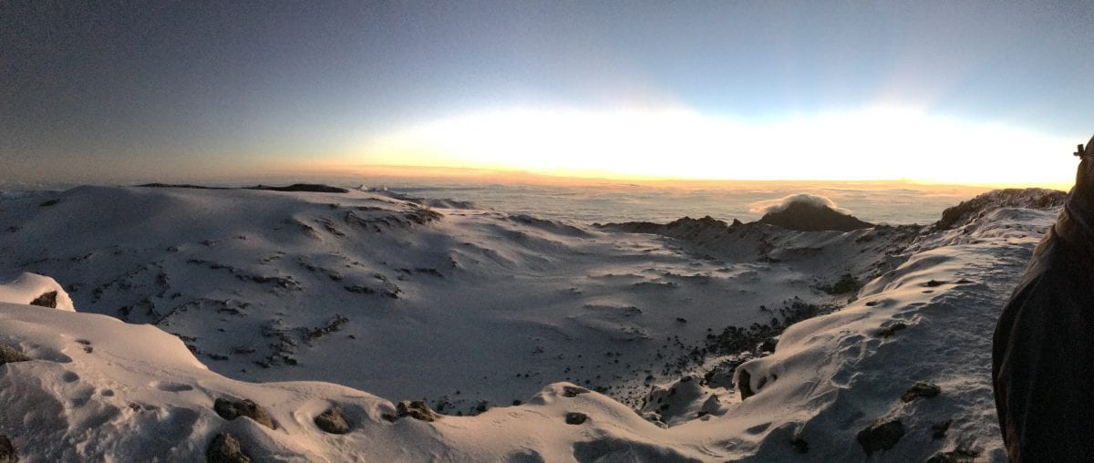 Kilimanjaro view from Stella Point
