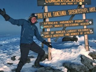 Uhuru peak summit!