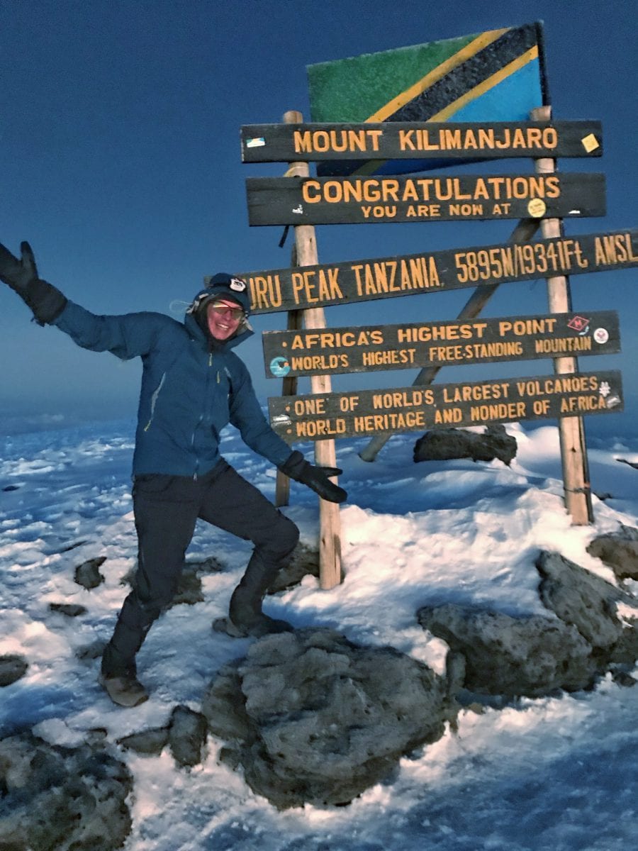 Uhuru peak summit!