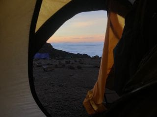 View from my tent