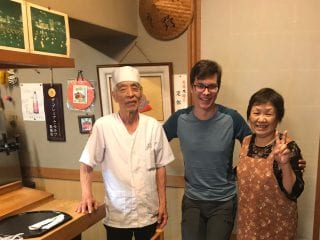 Shirahama sushi place