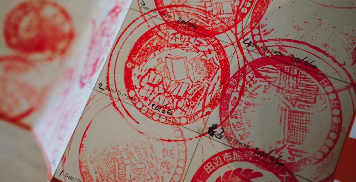 Kumano Kodo Stamps