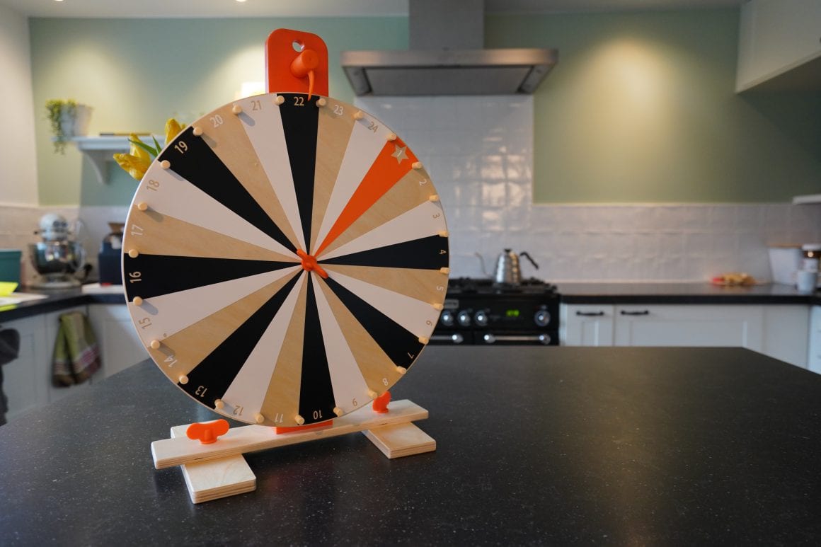Wheel of fortune for kids