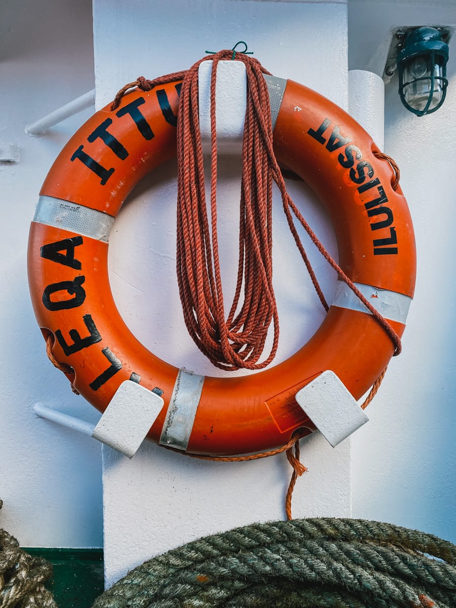 I'm on a boat