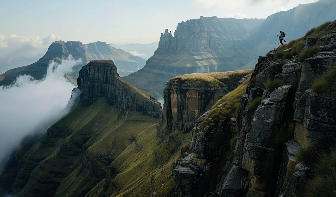 Drakensberg Grand Traverse (Midjourney interpretation)