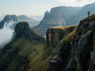 Drakensberg Grand Traverse (Midjourney interpretation)